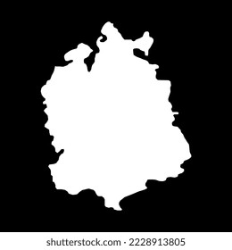 Zurich map, Cantons of Switzerland. Vector illustration.