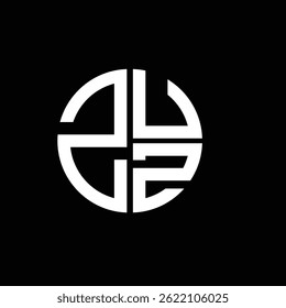 ZUZ logo ZUZ icon ZUZ Vector ZUZ monograma ZUZletter ZUZminimalist ZUZtriangle ZUZflat Diseño de logotipo abstracto plano moderno único.
