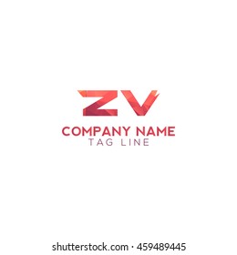 zv polygonal logo