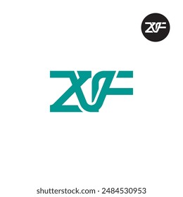 ZVF Logo Letra Monograma Diseño