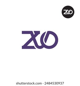ZVO Logo Letra Monograma Diseño