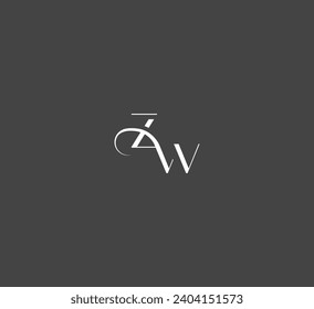 ZW, WZ, W Z and Z W join letter logo design template elements. Modern abstract digital alphabet letter logo. Vector illustration. New Modern logo.