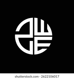 ZWE logo ZWE icon ZWE vector ZWE monogram ZWEletter ZWEminimalist ZWEtriangle ZWEflat Unique modern flat abstract logo design.
