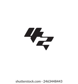 ZY letter dynamic and cool design esport concept monogram initial logo