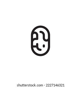 ZY simple line concept in high quality professional design that will print well across any print media