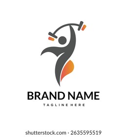 zym  fitness logo design template
