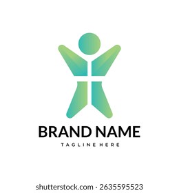 zym  fitness logo design template