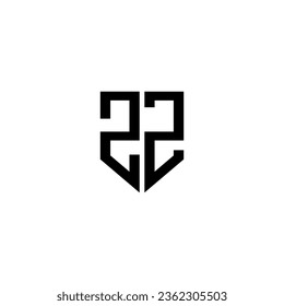 ZZ Letter Logo Design, Inspiration for a Unique Identity. Modern Elegance and Creative Design. Watermark Your Success with the Striking this Logo.