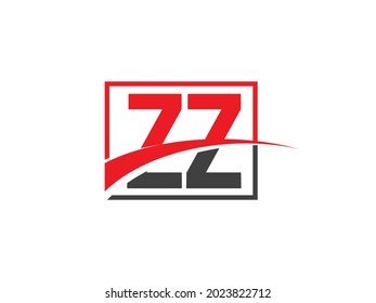 ZZ Letter Logo Design template