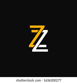Zz Letter Vector Image Web Design Stock Vector (Royalty Free ...