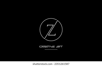 ZZ, Z abstract letters logo monogram