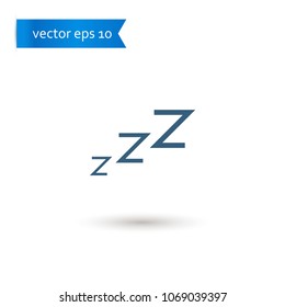 zzz. zzz icon. sign design. Vector EPS 10.