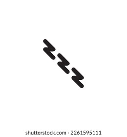 Zzz icon. Simple style sleeping poster background symbol. Zzz brand logo design element. Zzz t-shirt printing. vector for sticker.
