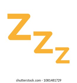 Zzz Sleep Symbol To Night Rest