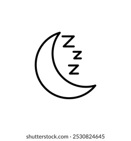 Zzz vector icon isolated. EPS 10