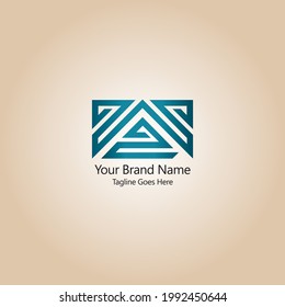 ZZZ Vektorlogo-Design, 3Z
Kreatives Logo-Design