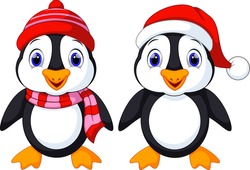 Similar Images, Stock Photos & Vectors of Cute Penguins Cartoon