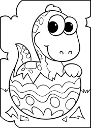 Download Similar Images, Stock Photos & Vectors of Dinosaur Easter ...