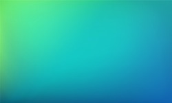 Abstract blue and green background. Nature gradient backdrop. Vector illustration. Ecology concept for your graphic design, banner or poster.