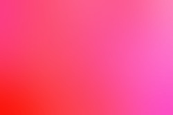 Gradient soft blurred abstract background for your design. Pink red color.