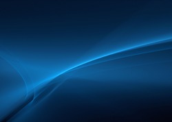 Blue abstract waves:3D rendered fractal.