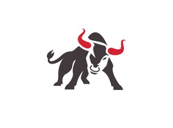 Bull stylized 