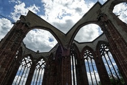 Historical chapel and ruin in Bacharach