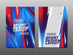 Sport Design Layout ,template Background, Dynamic Poster, Brush Speed Banner, Vector Illustration.