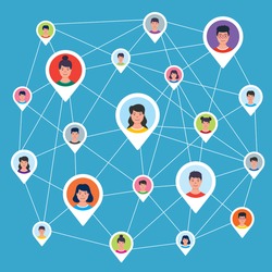 Social Networking And Connection Between People