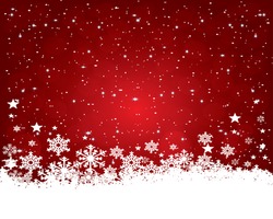 Red and White Christmas Background - With Copyspace - Free Stock Photo by Jack Moreh on