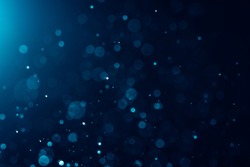 Abstract Gradient Blurred Blue Bokeh Background - Free Stock Photo by ...