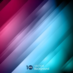 Abstract glowing striped background. Vector eps 10.