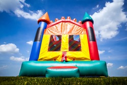Castle inflatable bounce house 