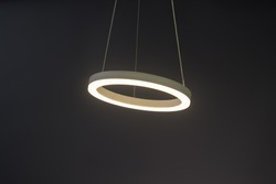 Modern led Pendant light lamp illuminated, Elegant Chandelier illuminated