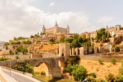 Paniramic view of Toledo, Spain, UNESCO World Heritage
