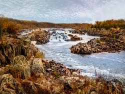 HDR View of the Great Falls of the Potomac River