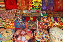 Indian pillows and carpets