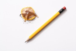 pencil isolated on white background
