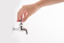 Water faucet, Human Hand