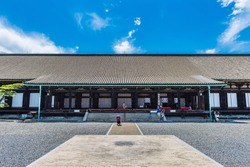 sanjusangendo temple in Kyoto city Japan