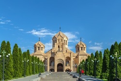Saint Gregory the Illuminator Cathedral  is one of the largest religious buildings in the South Caucasus, Yerevan, Armenia