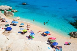 Goloritze beach near Baunei, east coast of Sardinia, Italy