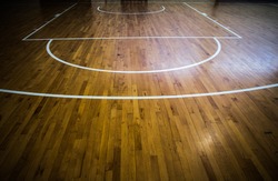  wooden floor basketball court