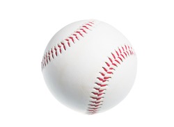 Ball for baseball isolated on white background