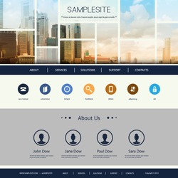 Website Design for Your Business with Singapore Skyline