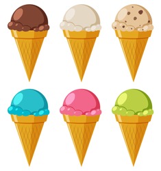 Ice-Cream Vector Doodles - Free Stock Photo by Sara on Stockvault.net