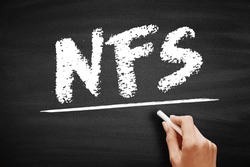 NFS Network File System - mechanism for storing files on a network, acronym text on blackboard