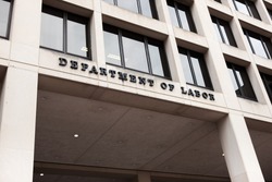 United Stated Department of Labor building in Washington DC