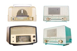 old vintage radio collection