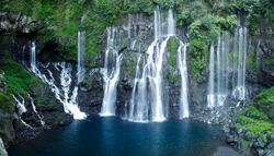 Waterfalls of the Reunion island